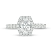 Thumbnail Image 3 of Previously Owned - Vera Wang Love Collection 1-1/4 CT. T.W. Oval Diamond Engagement Ring in 14K White Gold
