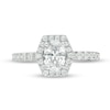 Thumbnail Image 4 of Previously Owned - Vera Wang Love Collection 1-1/4 CT. T.W. Oval Diamond Engagement Ring in 14K White Gold