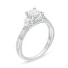 Thumbnail Image 1 of Previously Owned - 1/2 CT. T.W. Diamond Past Present Future® Engagement Ring in 10K White Gold