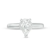 Thumbnail Image 3 of Previously Owned - Vera Wang Love Collection 1-1/8 CT. T.W. Pear-Shaped Diamond Engagement Ring in 14K White Gold
