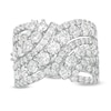 Thumbnail Image 0 of Previously Owned - 3 CT. T.W. Diamond Bypass Multi-Row Ring in 10K White Gold