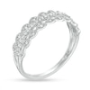 Thumbnail Image 2 of Previously Owned - 1/15 CT. T.W. Diamond Vintage-Style Stackable Anniversary Band in 10K White Gold
