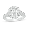 Thumbnail Image 1 of Previously Owned - Marilyn Monroe™ Collection 1-1/4 CT. T.W. Diamond Frame Engagement Ring in 14K White Gold