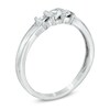 Thumbnail Image 1 of Previously Owned - 1/5 CT. T.W. Diamond Three Stone Promise Ring in 10K White Gold