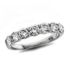 Thumbnail Image 0 of Previously Owned - 3/4 CT. T.W. Diamond Seven Stone Wedding Band in Platinum (H/SI1)