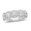 Thumbnail Image 0 of Previously Owned - 1-1/4  CT. T.W. Composite Diamond Five Stone Anniversary Band in 18K White Gold (H/SI1)