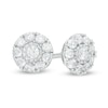 Thumbnail Image 0 of Previously Owned - 1/3 CT. T.W. Multi-Diamond Stud Earrings in 10K White Gold