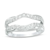 Thumbnail Image 0 of Previously Owned - 1/2 CT. T.W. Diamond Contour Solitaire Enhancer in 14K White Gold