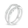 Thumbnail Image 1 of Previously Owned - 1/2 CT. T.W. Diamond Contour Solitaire Enhancer in 14K White Gold