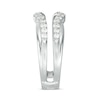 Thumbnail Image 3 of Previously Owned - 1/2 CT. T.W. Diamond Contour Solitaire Enhancer in 14K White Gold