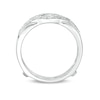 Thumbnail Image 4 of Previously Owned - 1/2 CT. T.W. Diamond Contour Solitaire Enhancer in 14K White Gold