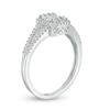 Thumbnail Image 1 of Previously Owned - 1/3 CT. T.W. Composite Diamond Rectangle Frame Ring in 10K White Gold