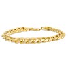 Thumbnail Image 2 of Previously Owned - Men's 9.2mm Cuban Link Bracelet in 10K Gold - 9.0"