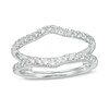Thumbnail Image 1 of Previously Owned - 1/2 CT. T.W. Diamond Contour Ribbon Solitaire Enhancer in 14K White Gold