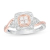 Thumbnail Image 1 of Previously Owned - Cherished Promise Collection™ 1/6 CT. T.W. Diamond Ring in Sterling Silver and 10K Rose Gold