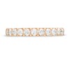 Thumbnail Image 3 of Previously Owned - 5/8 CT. T.W. Diamond Anniversary Band in 10K Rose Gold