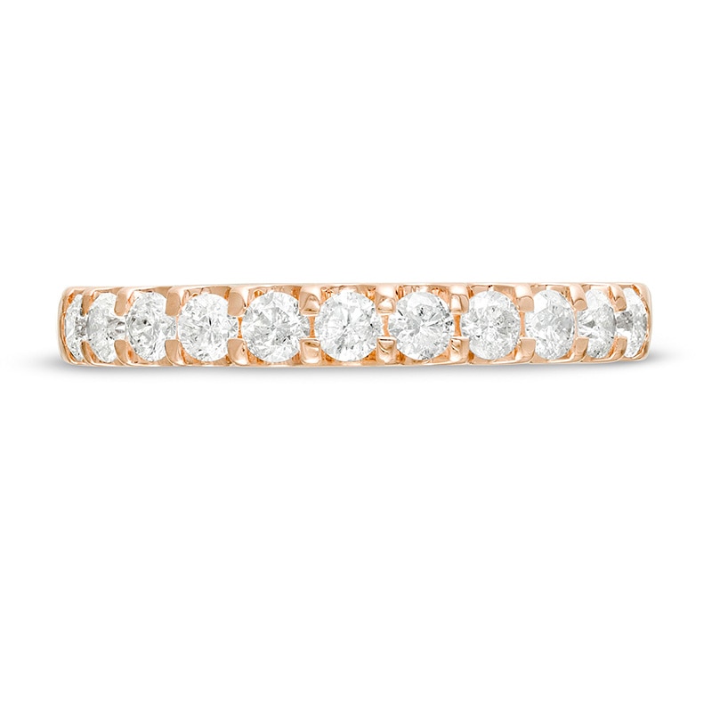 Previously Owned - 5/8 CT. T.W. Diamond Anniversary Band in 10K Rose Gold