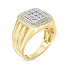 Thumbnail Image 3 of Previously Owned - 1/4 CT. T.W. Composite Diamond Cushion Frame Ring in 10K Gold