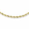 Thumbnail Image 1 of Previously Owned - 3.0mm Diamond-Cut Glitter Rope Chain Necklace in 10K Gold - 20"