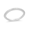Thumbnail Image 1 of Previously Owned - Enchanted Disney Princess 1/5 CT. T.W. Diamond Band in 14K White Gold
