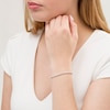 Thumbnail Image 2 of Previously Owned - 5 CT. T.W. Lab-Grown Diamond Tennis Bracelet in 14K White Gold (F/SI2) - 7.25"