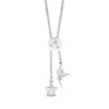 Thumbnail Image 3 of Previously Owned - Enchanted Disney Tinker Bell 1/10 CT. T.W. Diamond Star Bolo Bracelet in Sterling Silver - 9.5"