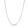 Thumbnail Image 1 of Previously Owned - Made in Italy 025 Gauge Adjustable Wheat Chain Necklace in 14K White Gold - 22"