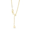 Thumbnail Image 2 of Previously Owned - Made in Italy 1.2mm Adjustable Rope Chain Necklace in 14K Gold - 22"
