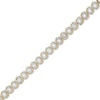 Thumbnail Image 1 of Previously Owned - 1/2 CT. T.W. Diamond "S" Tennis Bracelet in 10K Two-Tone Gold