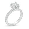 Thumbnail Image 3 of Previously Owned - 1-3/8 CT. T.W. Diamond Cushion Frame Engagement Ring in 14K White Gold