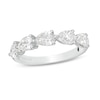 Thumbnail Image 0 of Previously Owned - Vera Wang Love Collection 1-1/2 CT. T.W. Pear-Shaped Diamond Band in 14K White Gold (I/SI2)