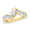 Thumbnail Image 3 of Previously Owned 1 CT. T.W. Marquise Diamond Soldered Bridal Set in 14K Gold with Diamond Accents