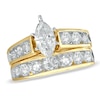 Thumbnail Image 1 of Previously Owned - 3 CT. T.W. Marquise Diamond Bridal Set in 14K Gold with Diamond Accents