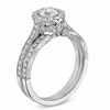 Thumbnail Image 2 of Previously Owned - Celebration Lux® 1 CT. T.W. Diamond Framed Bridal Set in 18K White Gold (I/SI2)