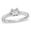 Thumbnail Image 0 of Previously Owned - Vera Wang Love Collection 7/8 CT. T.W. Princess-Cut Diamond Engagement Ring in 14K White Gold