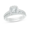 Thumbnail Image 0 of Previously Owned - 2 CT. T.W. Diamond Frame Bridal Set in 14K White Gold