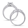 Thumbnail Image 2 of Previously Owned - 1 CT. T.W. Quad Princess-Cut Diamond Bridal Set in 14K White Gold
