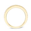 Thumbnail Image 3 of Previously Owned - Vera Wang Love Collection 1/4 CT. T.W. Diamond Wedding Band in 14K Gold