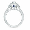 Thumbnail Image 2 of Previously Owned - Vera Wang Love Collection 3/4 CT. T.W. Diamond Collar Engagement Ring in 14K White Gold