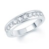 Thumbnail Image 3 of Previously Owned - 2-7/8 CT. T.W. Diamond Cluster Bridal Set in 10K White Gold