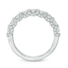 Thumbnail Image 2 of Previously Owned - Vera Wang Love Collection 1-1/5 CT. T.W. Diamond Border Nine Stone Band in 14K White Gold