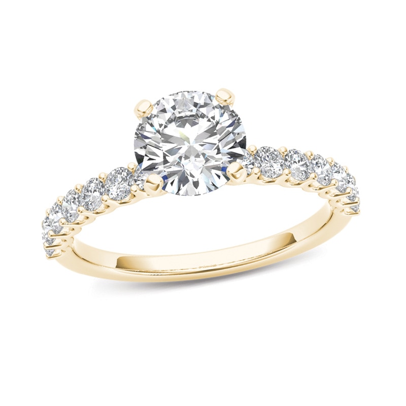 Main Image 1 of Previously Owned - 1 CT. T.W. Diamond Engagement Ring in 14K Gold