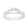 Thumbnail Image 3 of Previously Owned - 1 CT. T.W. Princess-Cut Diamond Past Present Future® Engagement Ring in 14K White Gold