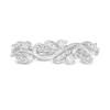 Thumbnail Image 4 of Previously Owned - 1/5 CT. T.W. Diamond Vine Vintage-Style Band in 10K White Gold