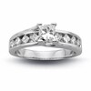 Thumbnail Image 1 of Previously Owned - 1 CT. T.W. Square-Cut Diamond Engagement Ring in 14K White Gold