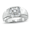 Thumbnail Image 1 of Previously Owned - 1/2 CT. T.W. Diamond Frame Ring in 10K White Gold