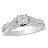 Thumbnail Image 0 of Previously Owned - Vera Wang Love Collection 1 CT. T.W. Diamond Engagement Ring in 14K White Gold