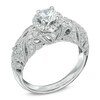 Thumbnail Image 2 of Previously Owned - 1 CT. T.W. Diamond Vintage-Style Engagement Ring in 14K White Gold