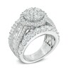Thumbnail Image 1 of Previously Owned - 4 CT. T.W. Composite Diamond Frame Engagement Ring in 14K White Gold
