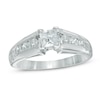 Thumbnail Image 1 of Previously Owned - 1 CT. T.W. Princess-Cut Diamond Engagement Ring in 10K White Gold